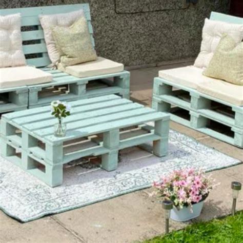 Make Your Own Garden Furniture From Pallets Patio Furniture