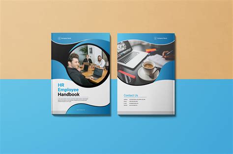 Hr Employee Handbook Template On Behance