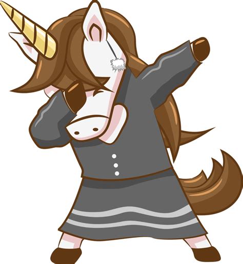 Unicorn Dabbing Png Graphic Clipart Design 19152873 Png