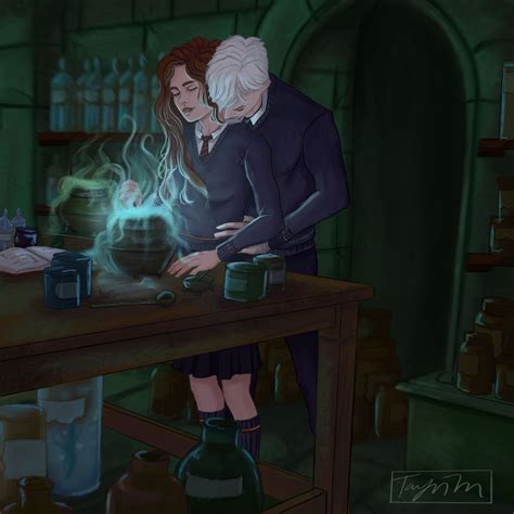 Draught of Dreams | Dramione fan art, Draco malfoy fanart, Draco and