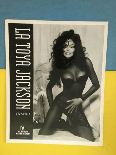 La Toya Jackson Playboy Centerfold Original Vintage Press Headshot Photo Ebay