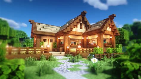 This big base has enough room for all your friends and gear. How to Build Simple Wooden Base - Minecraft Tutorial #25 ...