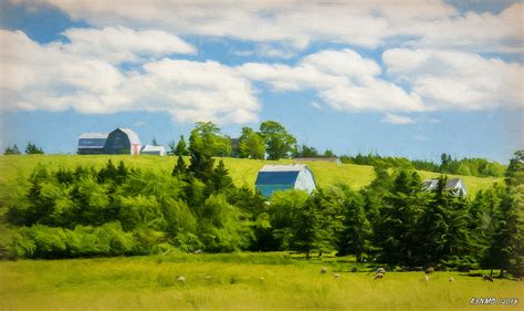 Country Farm In Nova Scotia Scenery And Architecture Topaz Community