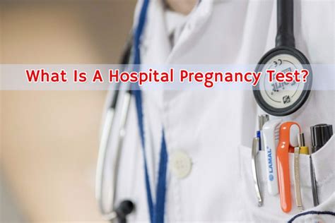 Hospital Pregnancy Test What Is It And How Accurate Is It