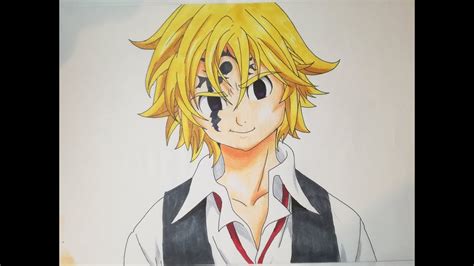 Those secrets will be unleashed now in a clear and present danger! How to draw Meliodas (Demon Form) from The Seven Deadly ...