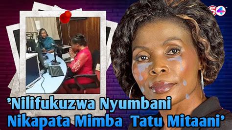 Emotional Rose Muhando Tears Apart Live On Radio As She Narrates This