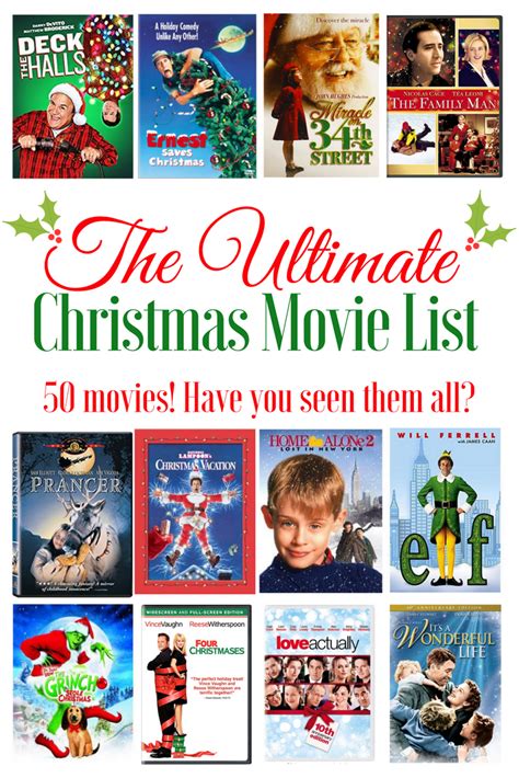 The network is premiering 40 new original movies this year across hallmark channel (countdown to christmas) and hallmark movies & mysteries (miracles of christmas), with premieres running through the end of december. Ultimate Christmas Movie List | Christmas movies ...