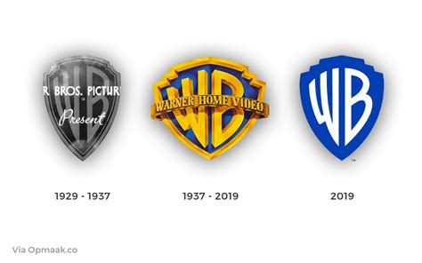 Warner Bros Logos Over Its Lifetime Warner Bros Logo Warner Bros