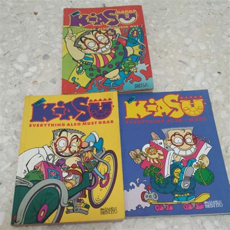 3 Mr Kiasu Comic From The Past Nostalgic Item For Sale Hobbies