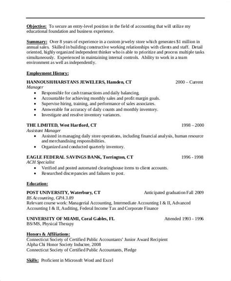 Free 9 Sample Resume Objective Statement Templates In Pdf Ms Word