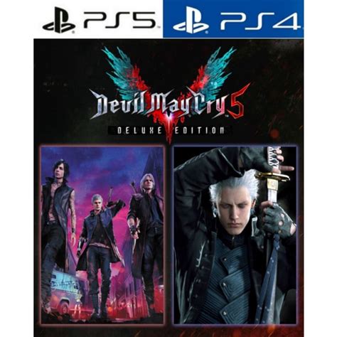 Ps4ps5 Devil May Cry 5 Deluxe Vergil Digital Shopee Malaysia