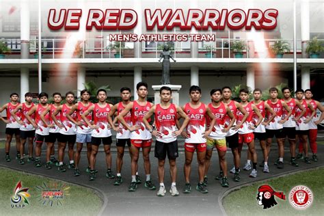 Presenting The Ue Red Warriors Athletics Teams For Uaap Season 86