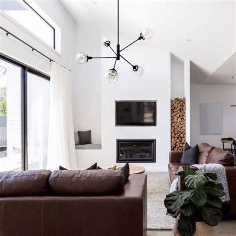 The design is quite warm and bright with an awesome geometric accent wall. interior design for 900 sq ft house | Interior design ...