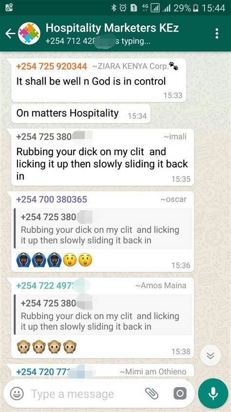 kenyan woman sends nasty s3xual message to a work whatsapp group photos kenya breaking news
