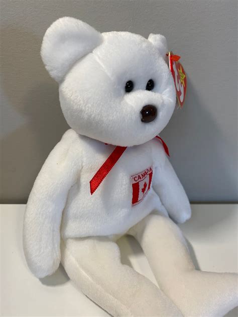 Ty Beanie Baby Maple The Canadian Bear Canada Exclusive Etsy