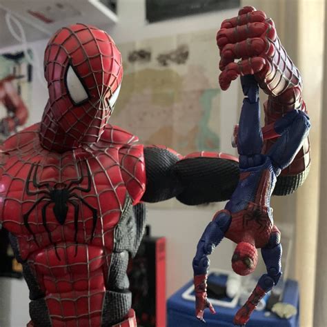 Had The 18 Inch Amazing Spider Man From Toy Biz As A Kid But It Broke