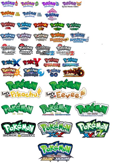 Pokémon Gameanime Logo Edits Closer To Original Japanese Versions