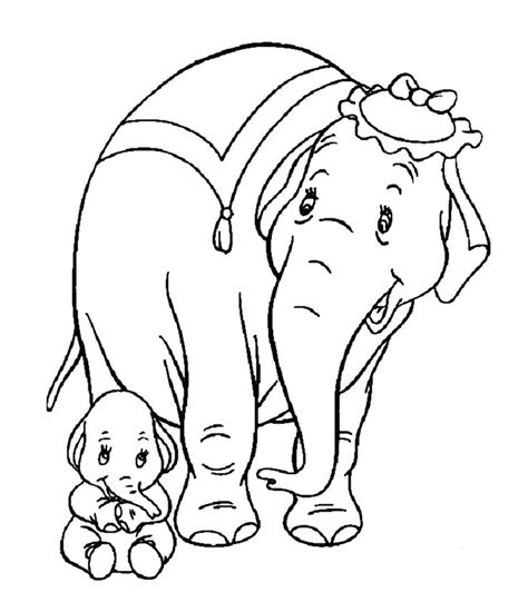 Dumbo 4 Bojanke Za Djecu Za Printanje I Bojanje