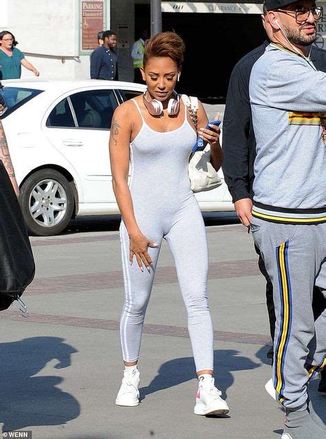Mel B Leaves Little To The Imagination In Daring Spandex Bodysuit As