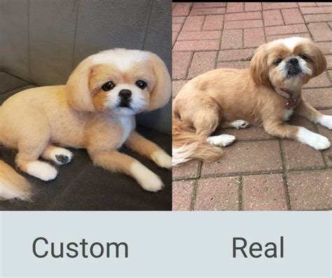 Custom Cuddle Dog Realistic Animal Clone Life Size Pet Sculptures