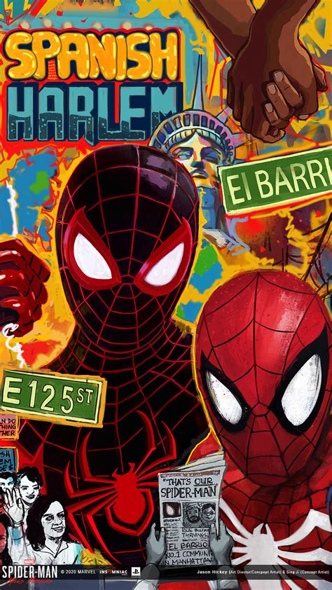 Jason Hickey Marvel Spider Man Miles Morales Spanish Harlem Spidey