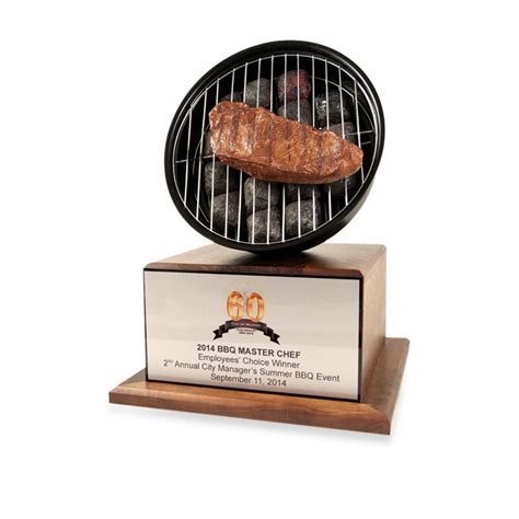 Bbq Grill Steak Trophy Far Out Awards
