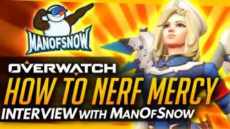 Overwatch Revert Hog How To Nerf Mercy Manofsnow Interview Youtube