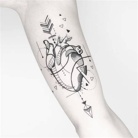 39 Inspiring Anatomical Heart Tattoos Tattoos Anatomical Heart