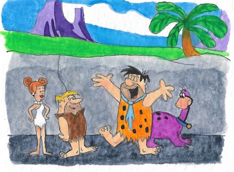 60th Anniversary Of The Flintstones By Brazilianferalcat On Deviantart