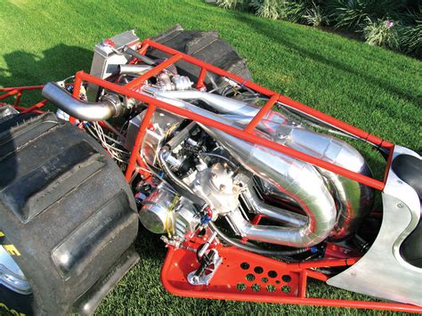 3 Cylinder Turbo 2 Stroke Drag Quad Dirt Wheels Magazine