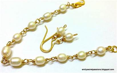Pearl Wire Bracelet Jewelry Freshwater 14k Wrapped