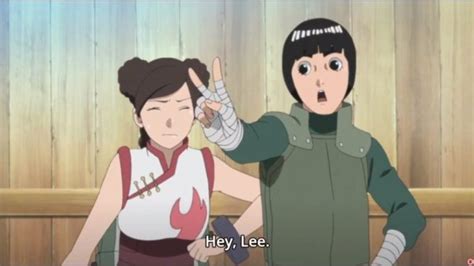 Who Did Rock Lee Marry In Boruto