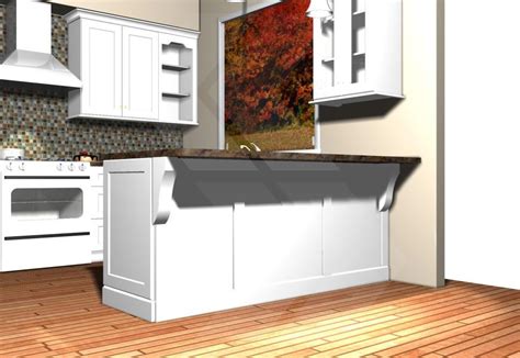 In my original design, we had my refrigerator at the left end of a wall. ISLAND Kitchen Design & Installation Tips Photo Gallery | Discount Kitchen Cabinet… | Kitchen ...
