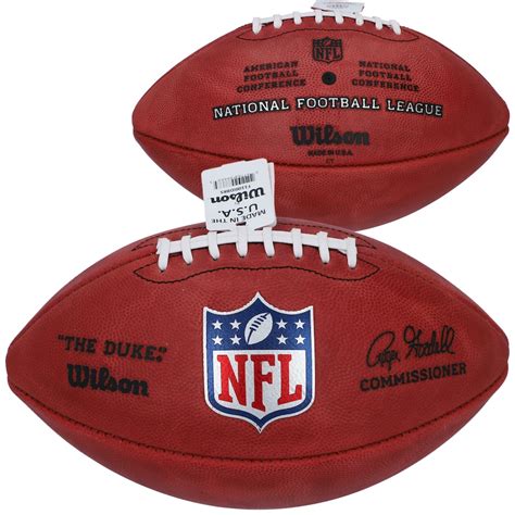 Fanatics Authentic Wilson The Duke Official Nfl Leather Game Football