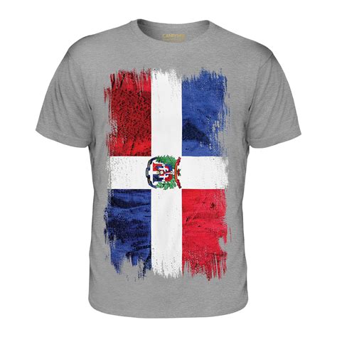 Dominican Republic Grunge Flag Mens T Shirt Tee Top RepÚblica Dominicana Shirt Ebay