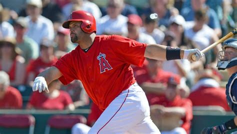 Pujols Says Hes Too Young To Be A Dh