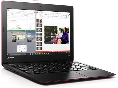 Laptop Lenovo 100 Celeron N28401564gb500gbdvdwin 10red