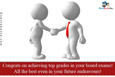 We can all benefit from feeling healthier and experiencing a more total sense of wellness. Congratulations for Board Exams SMS