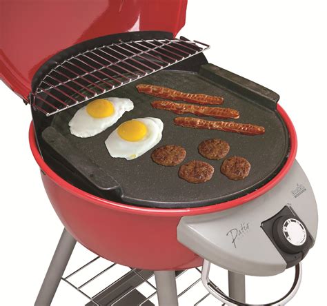 Char Broil Patio Bistro Cast Iron Griddle Outdoor Living Grills