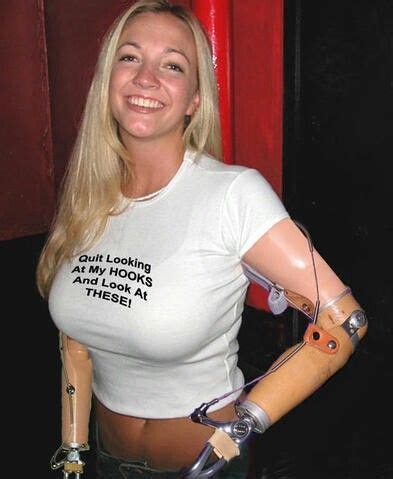 Pin By Who Knows On Arm Prosthesis Women T Shirts For Women Amputee Lady
