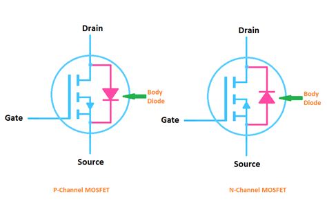 Switching P Channel MOSFET Circuit Schematic Electrical Engineering