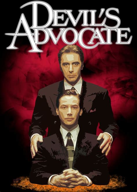 The Devil S Advocate 1997 Poster By Renee Ar Displate