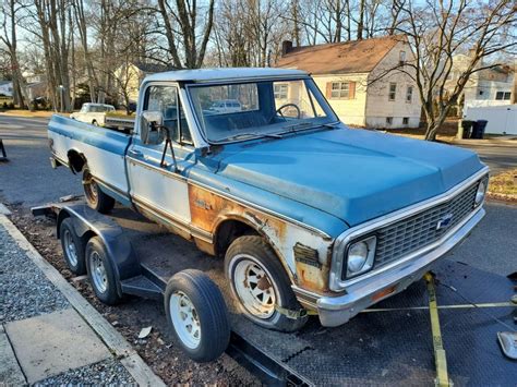 1972 Chevy C10 Cheyenne Super Restoration Project Clean Title And Vin