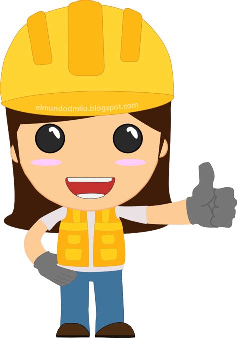 Female Engineer Cartoon Clipart Full Size Clipart 5729267 Pinclipart