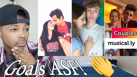 top couples of musical ly compilation reaction youtube