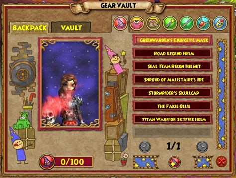 Stars Of The Spiral New In Live Realm What Is The Gear Vault