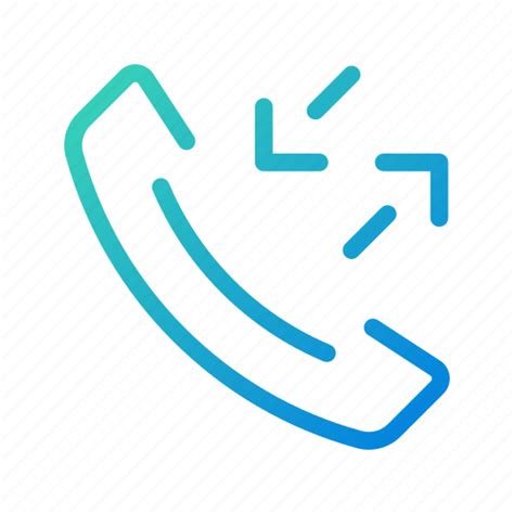 Call Calls Incoming Outgoing Phone Receiving Ui Icon Download