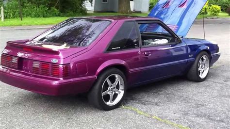 1989 Mustang Lx 50 Custom Paint Clean Foxbody Lx For Sale Youtube