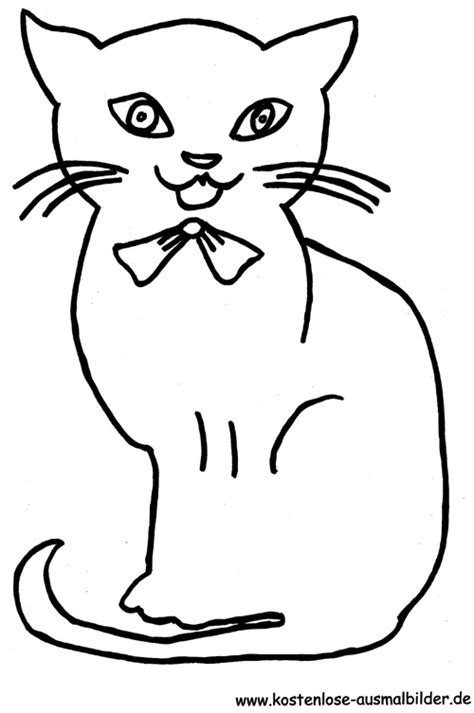 Am ende der anleitung befinden sich die musterschablonen zum ausdrucken. Ausmalbild Katze 2 zum Ausdrucken