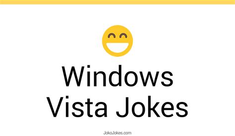 28 Windows Vista Jokes And Funny Puns Jokojokes